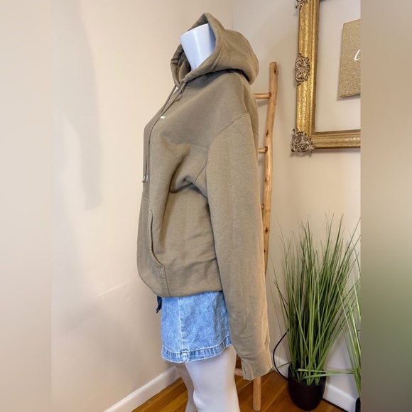 Love Club Olive Hoodie CONTINUE TO LOVE SIZE MEDIUM - Picture 3 of 8